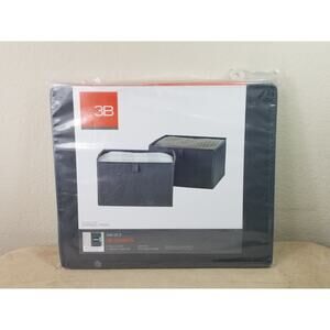 Studio 3B Drawers Set of 2 Organizer NEW 13.25 in x 11.5 in x 8.25 in Home Decor